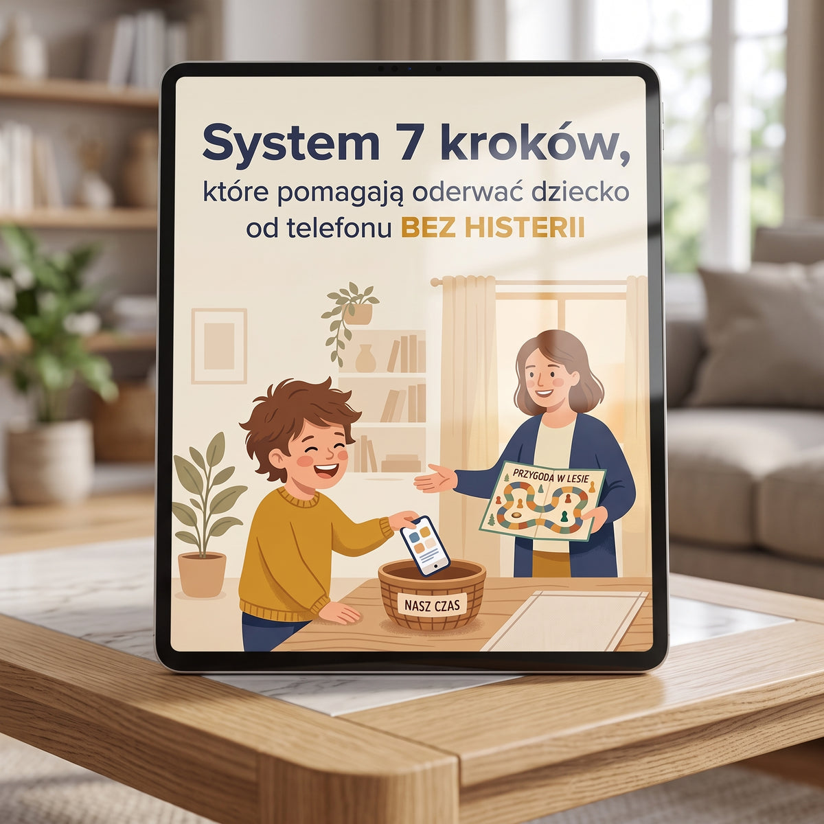SYSTEM 7 KROKÓW, które pomagają oderwać dziecko od telefonu bez histerii